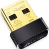 جهاز التقاط الواي فاي اللاسلكي نانو من تي بي لينك، بمنفذ USB وسرعة نقل بيانات تصل الى 150 ميجابت لكل ثانية