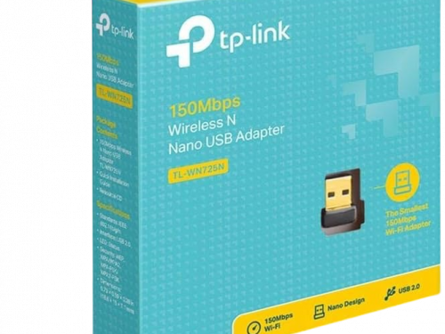 جهاز التقاط الواي فاي اللاسلكي نانو من تي بي لينك، بمنفذ USB وسرعة نقل بيانات تصل الى 150 ميجابت لكل ثانية