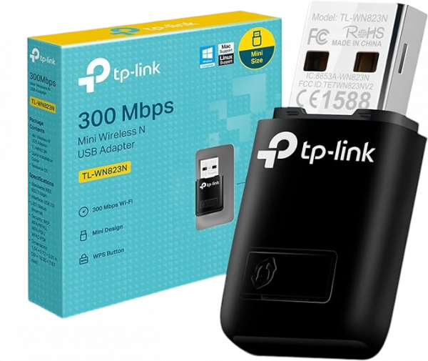 IMG_5307 محول تي بي لينك اللاسلكي 300 ميجابيكسل mini usb - TL-WN823N