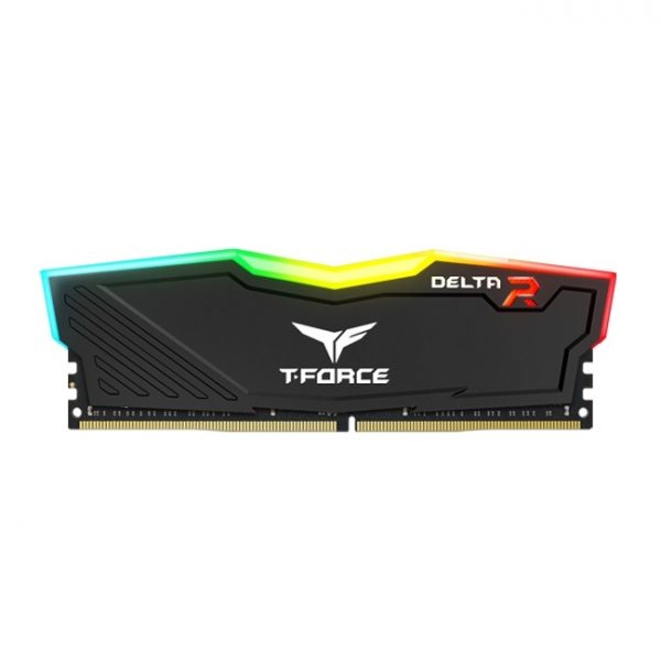ذاكرة كمبيوتر T-FORCE 8GB مع إضاءة RGB نوع DDR4 سرعة 3200