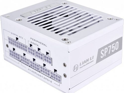 LIAN LI SP750 - 750w - 80 Plus Gold - Fully Modular - SFX PSU -White